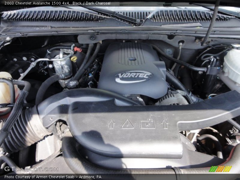 Black / Dark Charcoal 2003 Chevrolet Avalanche 1500 4x4