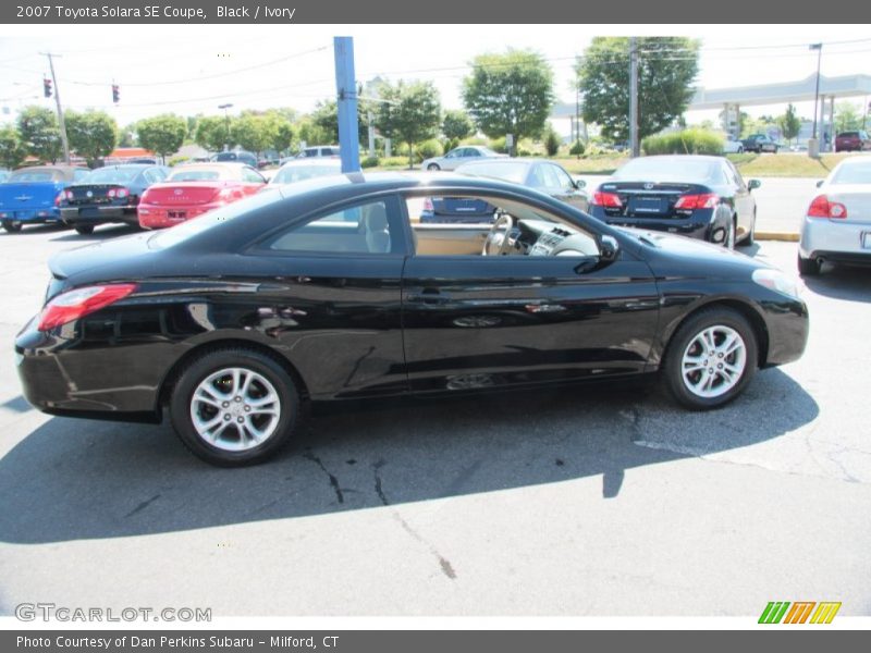 Black / Ivory 2007 Toyota Solara SE Coupe