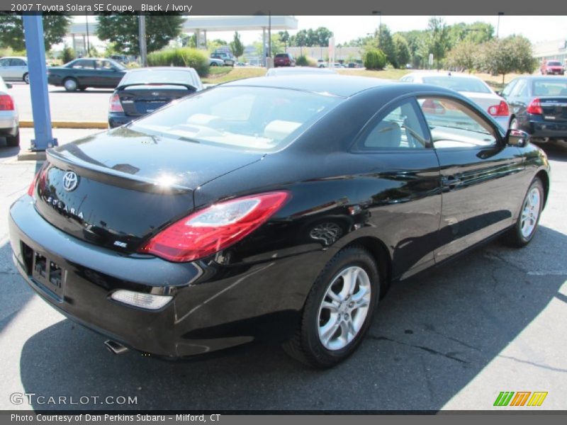 Black / Ivory 2007 Toyota Solara SE Coupe