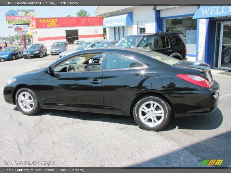 Black / Ivory 2007 Toyota Solara SE Coupe