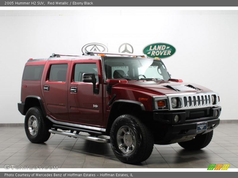 Red Metallic / Ebony Black 2005 Hummer H2 SUV