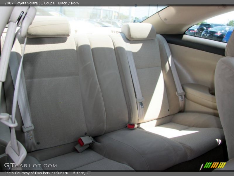 Black / Ivory 2007 Toyota Solara SE Coupe