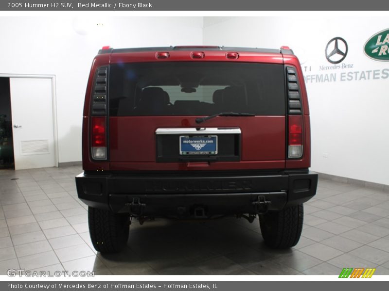 Red Metallic / Ebony Black 2005 Hummer H2 SUV