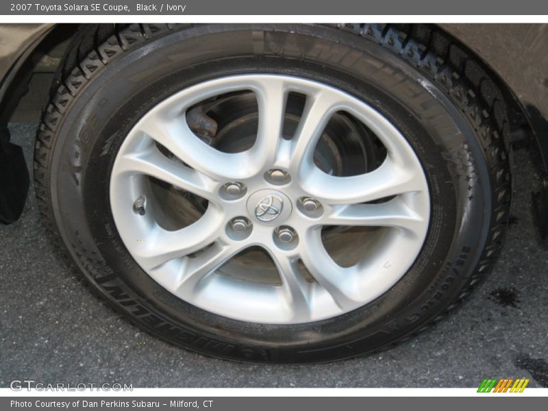 Black / Ivory 2007 Toyota Solara SE Coupe