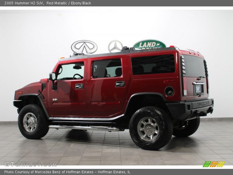 Red Metallic / Ebony Black 2005 Hummer H2 SUV