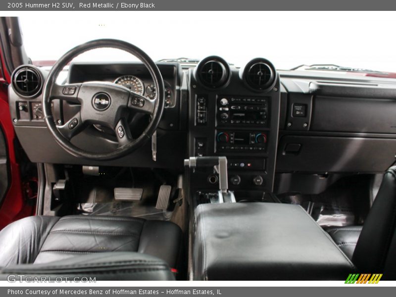 Red Metallic / Ebony Black 2005 Hummer H2 SUV