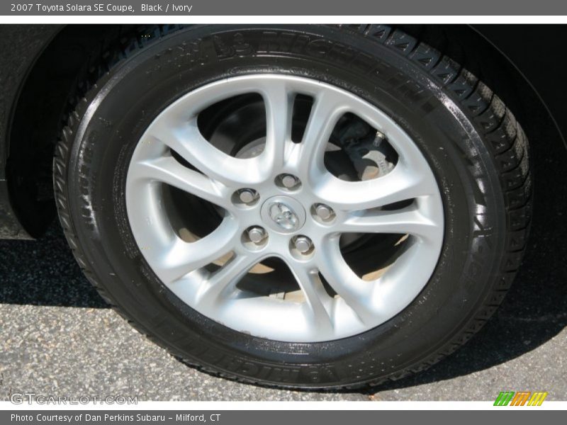 Black / Ivory 2007 Toyota Solara SE Coupe