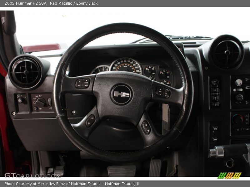 Red Metallic / Ebony Black 2005 Hummer H2 SUV