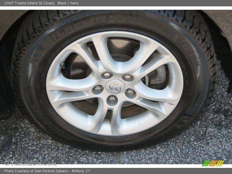 Black / Ivory 2007 Toyota Solara SE Coupe