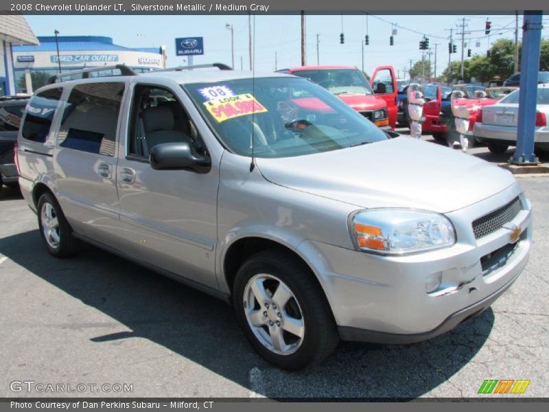 Silverstone Metallic / Medium Gray 2008 Chevrolet Uplander LT