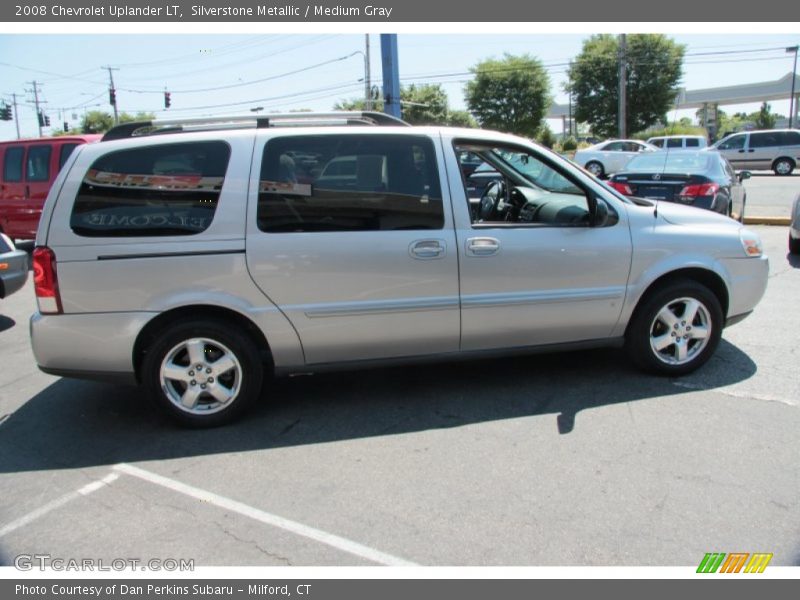 Silverstone Metallic / Medium Gray 2008 Chevrolet Uplander LT