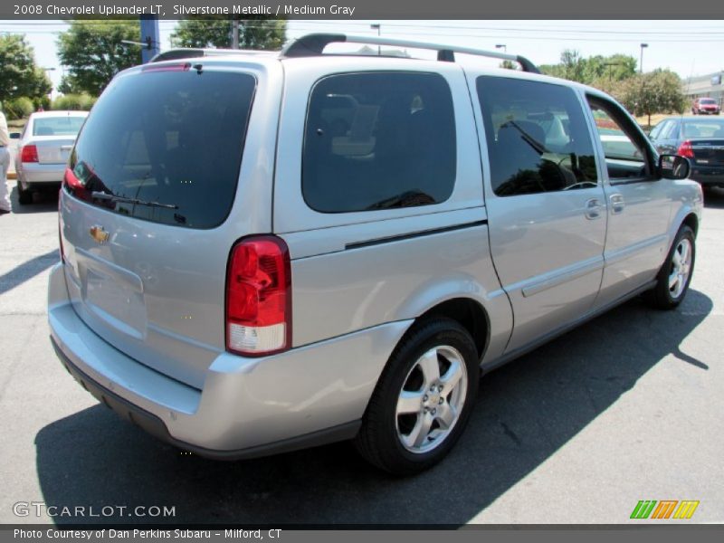Silverstone Metallic / Medium Gray 2008 Chevrolet Uplander LT