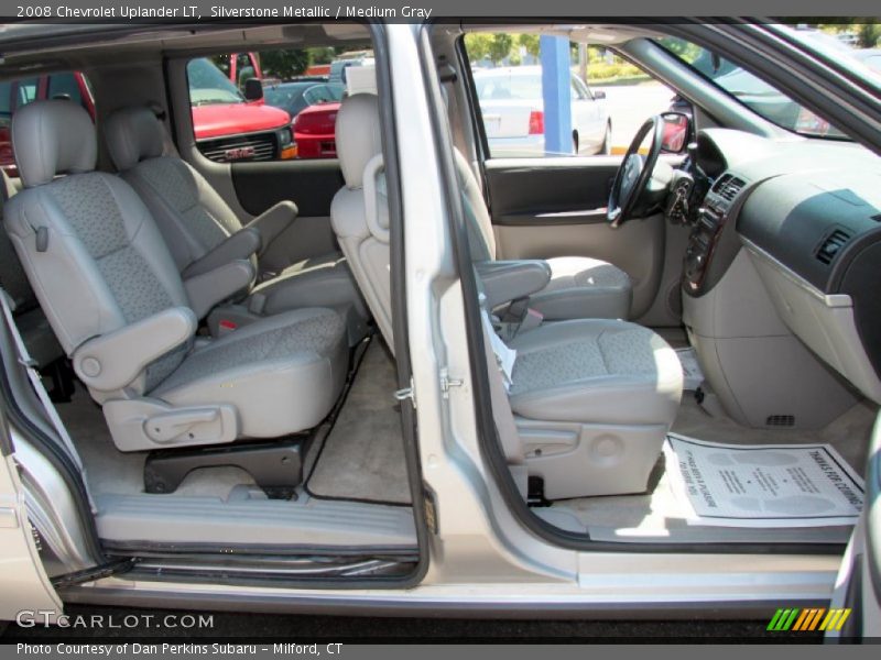 Silverstone Metallic / Medium Gray 2008 Chevrolet Uplander LT
