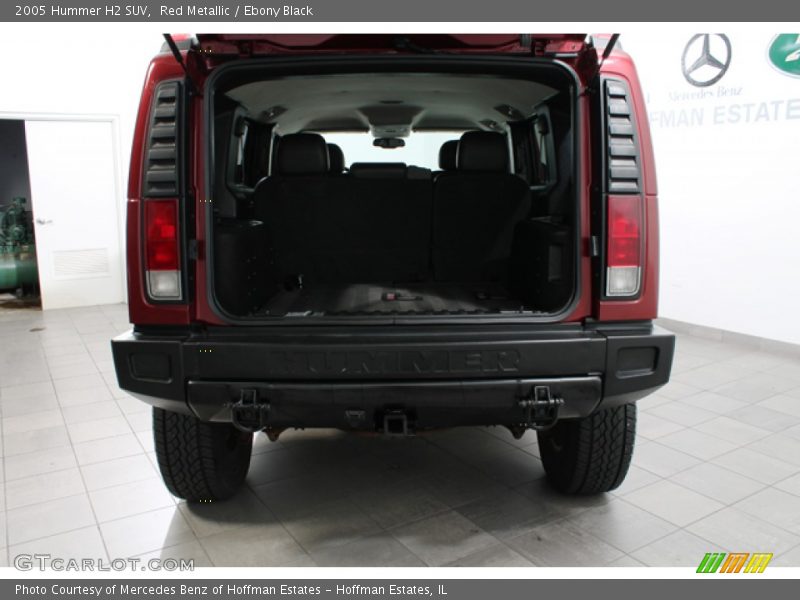 Red Metallic / Ebony Black 2005 Hummer H2 SUV