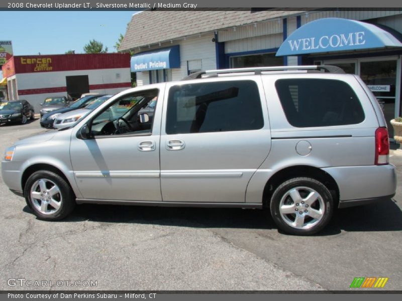 Silverstone Metallic / Medium Gray 2008 Chevrolet Uplander LT