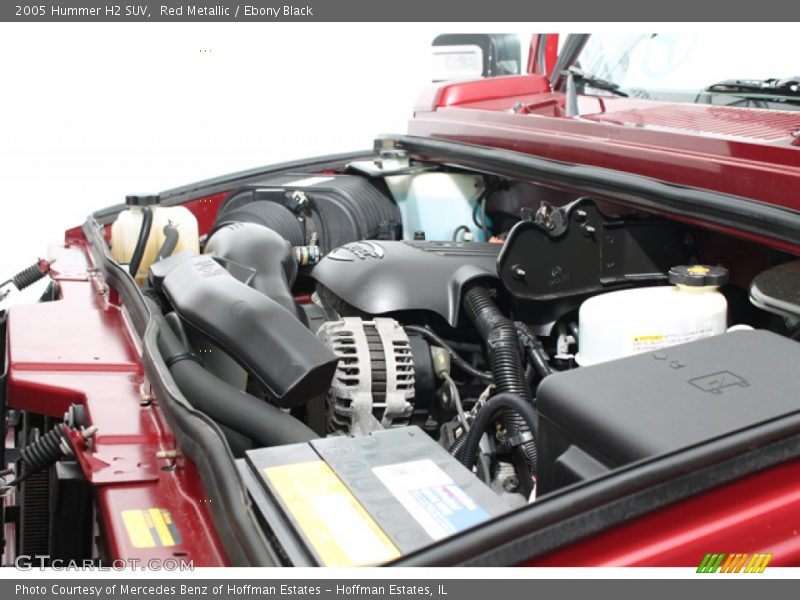 Red Metallic / Ebony Black 2005 Hummer H2 SUV