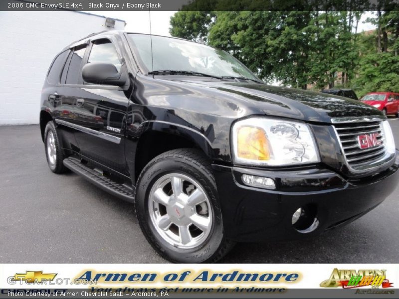 Black Onyx / Ebony Black 2006 GMC Envoy SLE 4x4