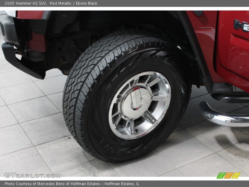 Red Metallic / Ebony Black 2005 Hummer H2 SUV