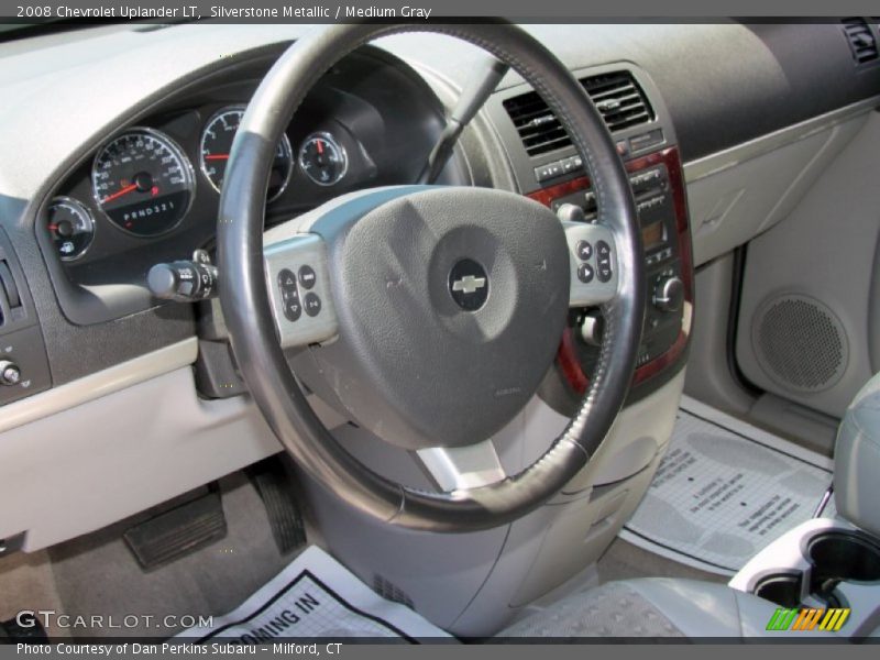 Silverstone Metallic / Medium Gray 2008 Chevrolet Uplander LT