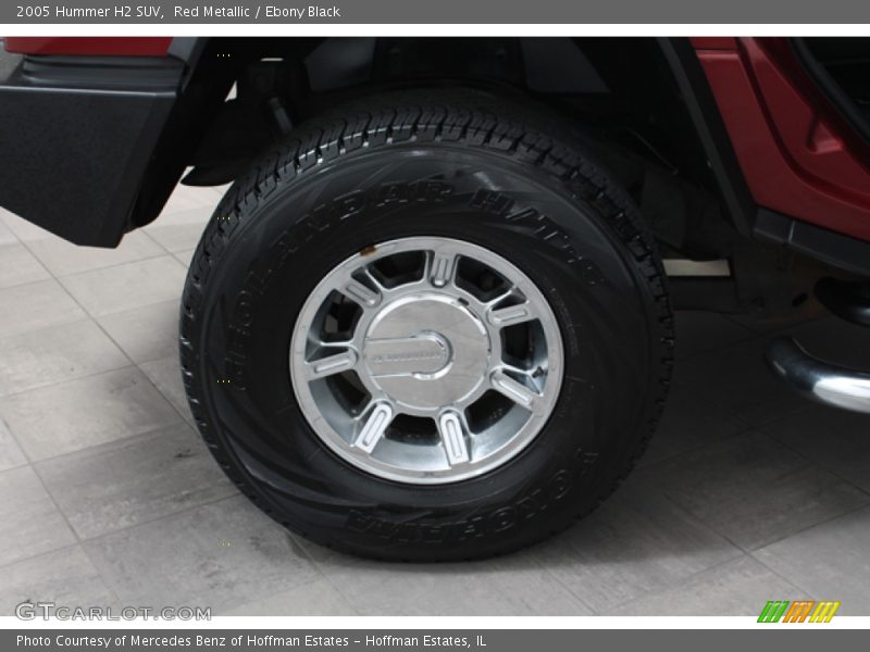 Red Metallic / Ebony Black 2005 Hummer H2 SUV