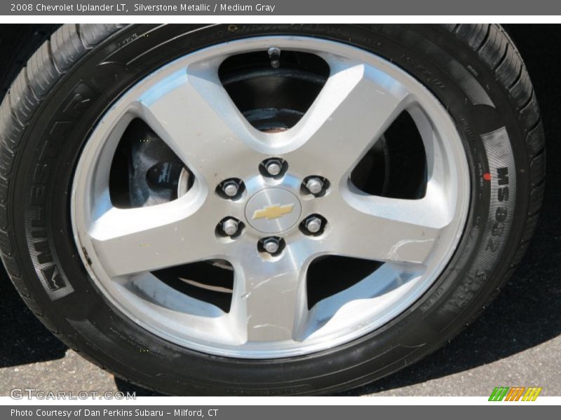 Silverstone Metallic / Medium Gray 2008 Chevrolet Uplander LT