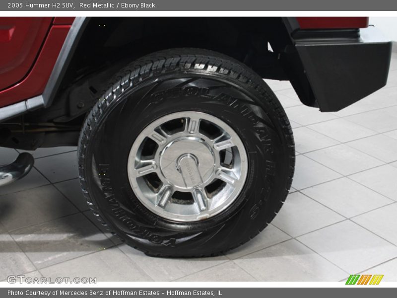 Red Metallic / Ebony Black 2005 Hummer H2 SUV