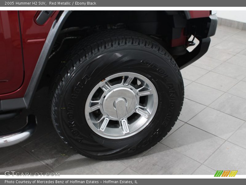 Red Metallic / Ebony Black 2005 Hummer H2 SUV