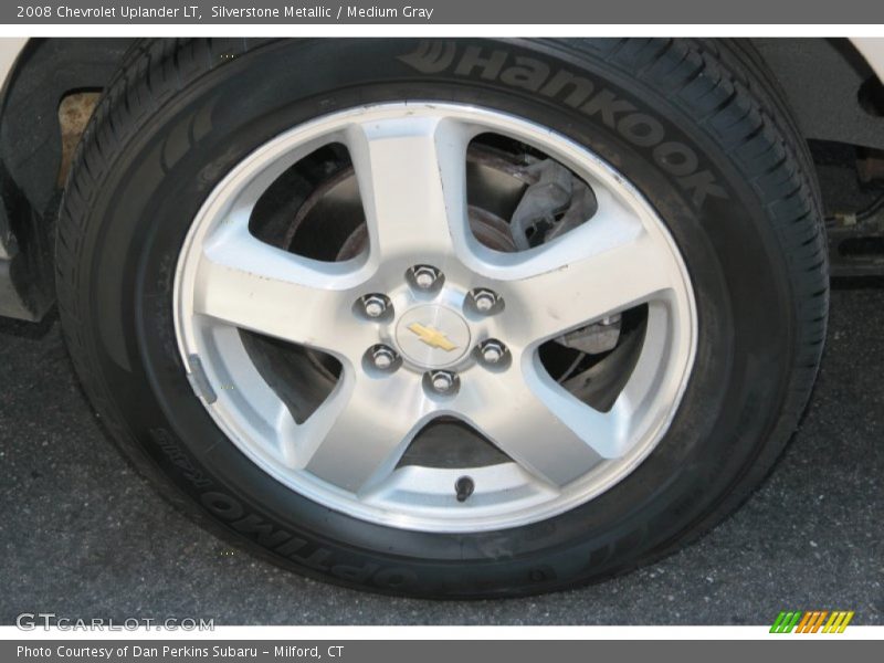 Silverstone Metallic / Medium Gray 2008 Chevrolet Uplander LT
