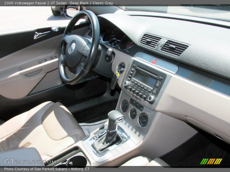 Deep Black / Classic Grey 2006 Volkswagen Passat 2.0T Sedan