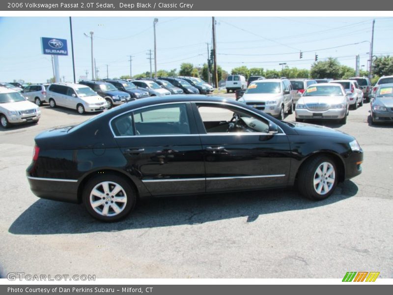 Deep Black / Classic Grey 2006 Volkswagen Passat 2.0T Sedan