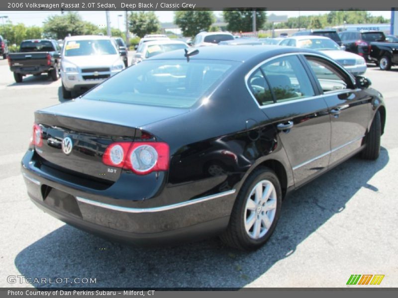 Deep Black / Classic Grey 2006 Volkswagen Passat 2.0T Sedan