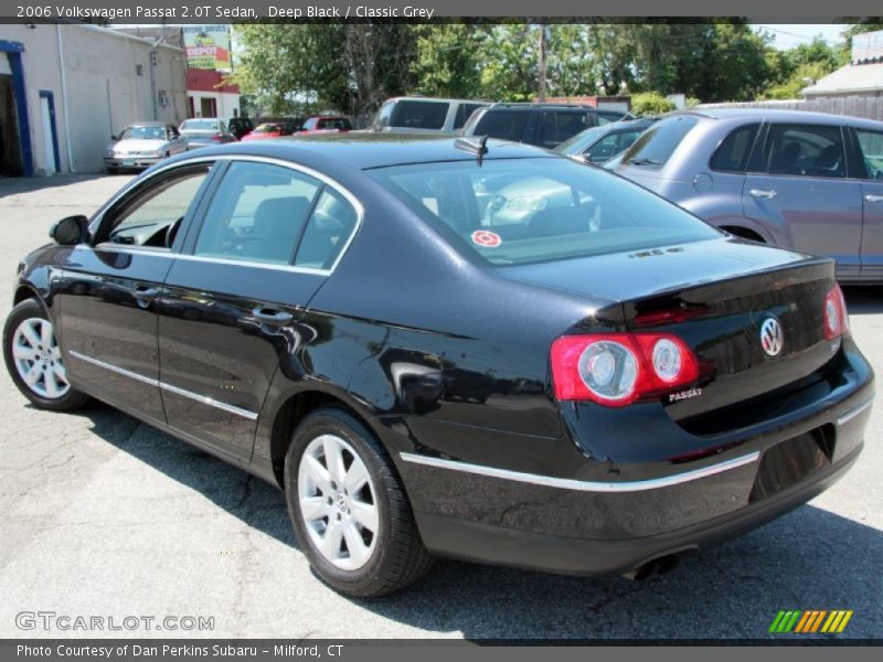 Deep Black / Classic Grey 2006 Volkswagen Passat 2.0T Sedan