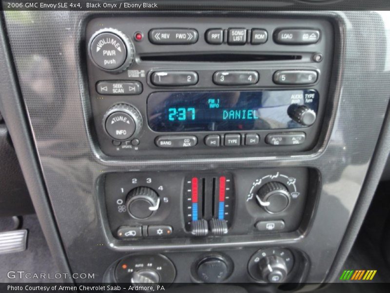 Black Onyx / Ebony Black 2006 GMC Envoy SLE 4x4