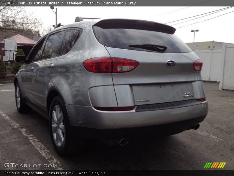 Titanium Silver Metallic / Gray 2006 Subaru B9 Tribeca Limited 7 Passenger
