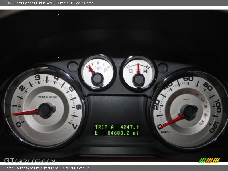  2007 Edge SEL Plus AWD SEL Plus AWD Gauges