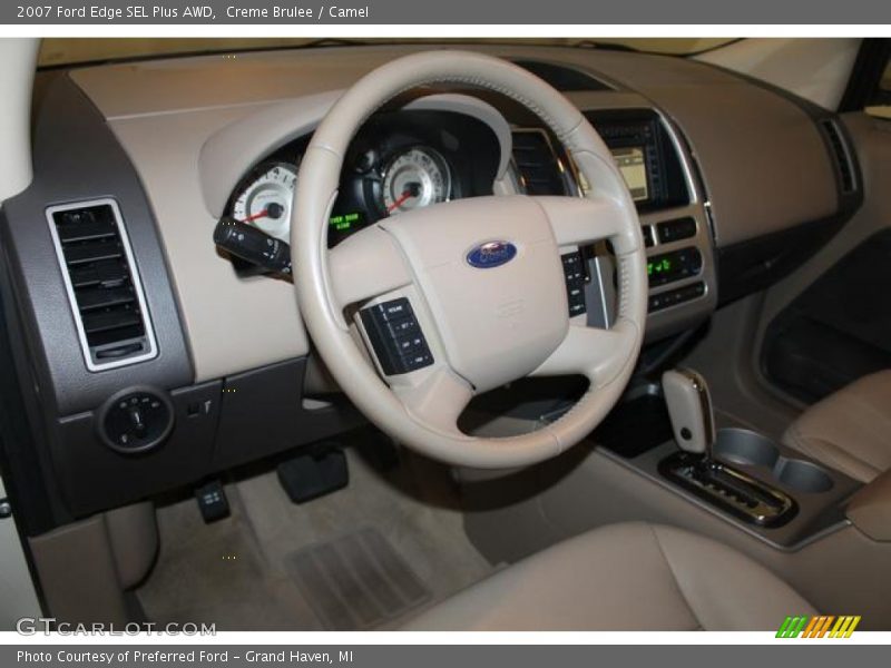 Creme Brulee / Camel 2007 Ford Edge SEL Plus AWD