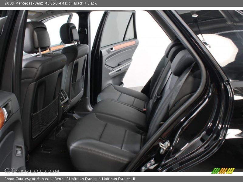 Black / Black 2009 Mercedes-Benz ML 350 4Matic