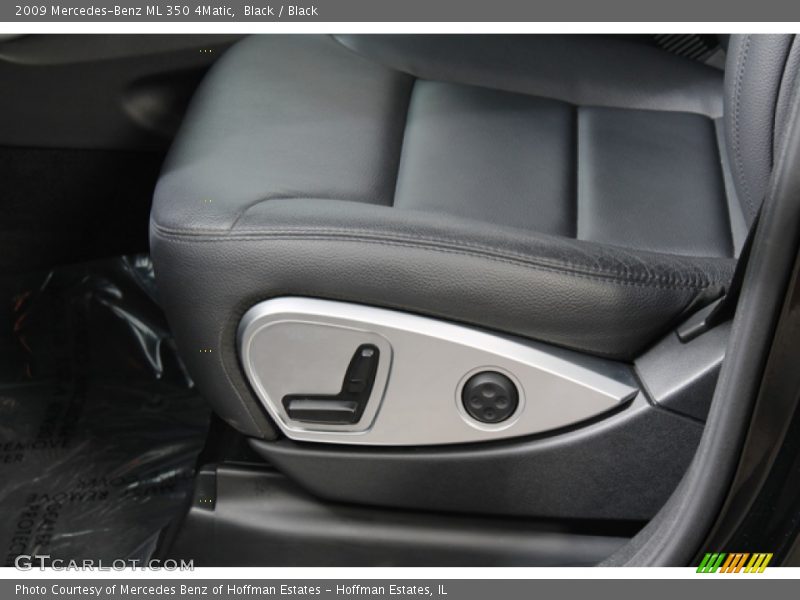Black / Black 2009 Mercedes-Benz ML 350 4Matic