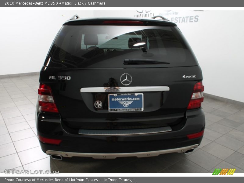 Black / Cashmere 2010 Mercedes-Benz ML 350 4Matic