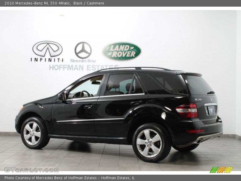Black / Cashmere 2010 Mercedes-Benz ML 350 4Matic
