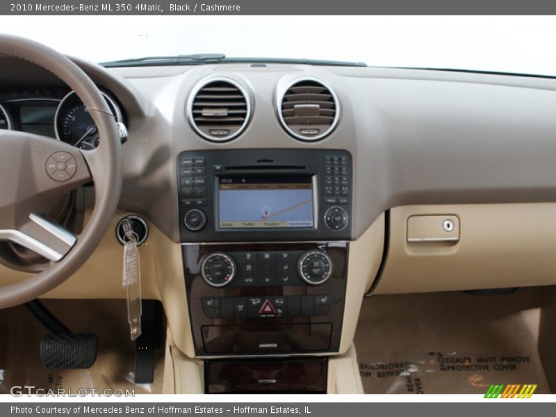 Black / Cashmere 2010 Mercedes-Benz ML 350 4Matic