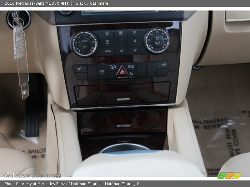 Black / Cashmere 2010 Mercedes-Benz ML 350 4Matic