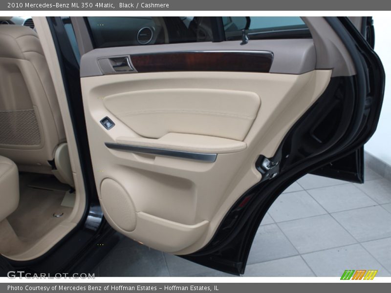 Black / Cashmere 2010 Mercedes-Benz ML 350 4Matic