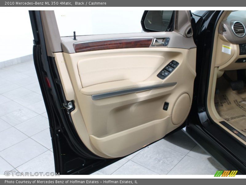 Black / Cashmere 2010 Mercedes-Benz ML 350 4Matic