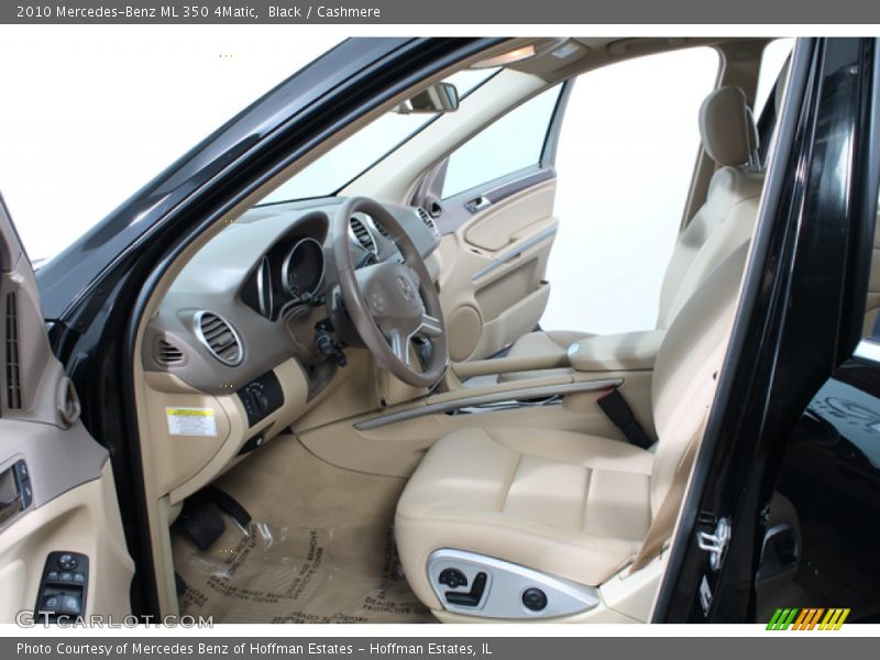 Black / Cashmere 2010 Mercedes-Benz ML 350 4Matic