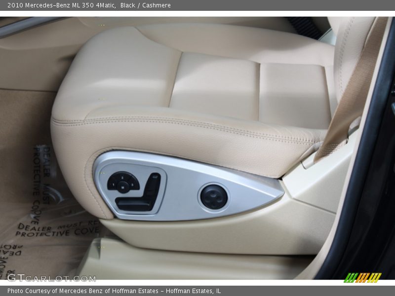 Black / Cashmere 2010 Mercedes-Benz ML 350 4Matic