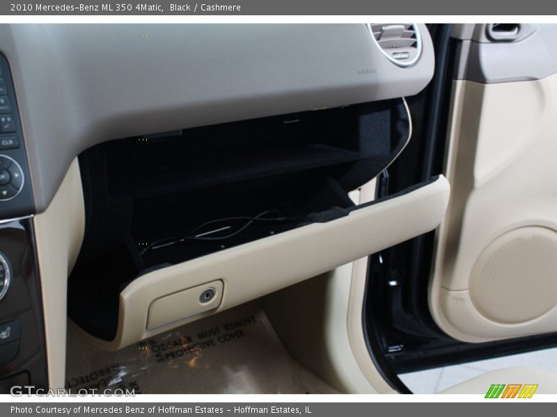Black / Cashmere 2010 Mercedes-Benz ML 350 4Matic