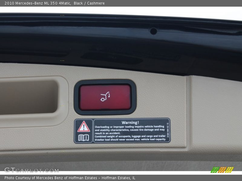 Black / Cashmere 2010 Mercedes-Benz ML 350 4Matic