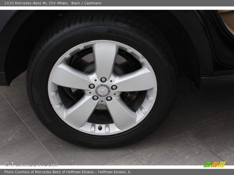 Black / Cashmere 2010 Mercedes-Benz ML 350 4Matic