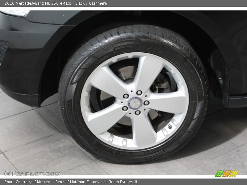 Black / Cashmere 2010 Mercedes-Benz ML 350 4Matic